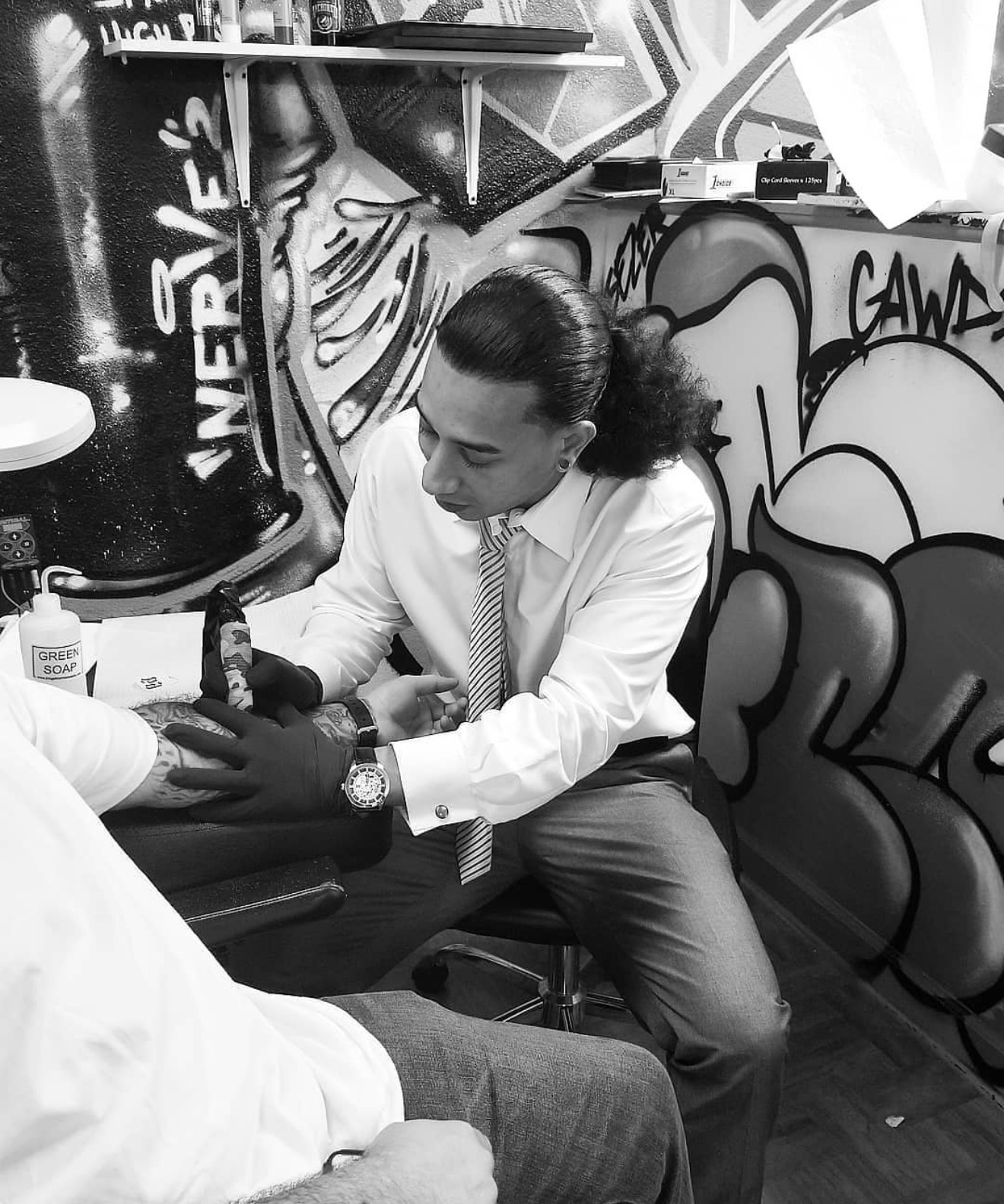 Aybar a Tattoo Artist in Tampa FL